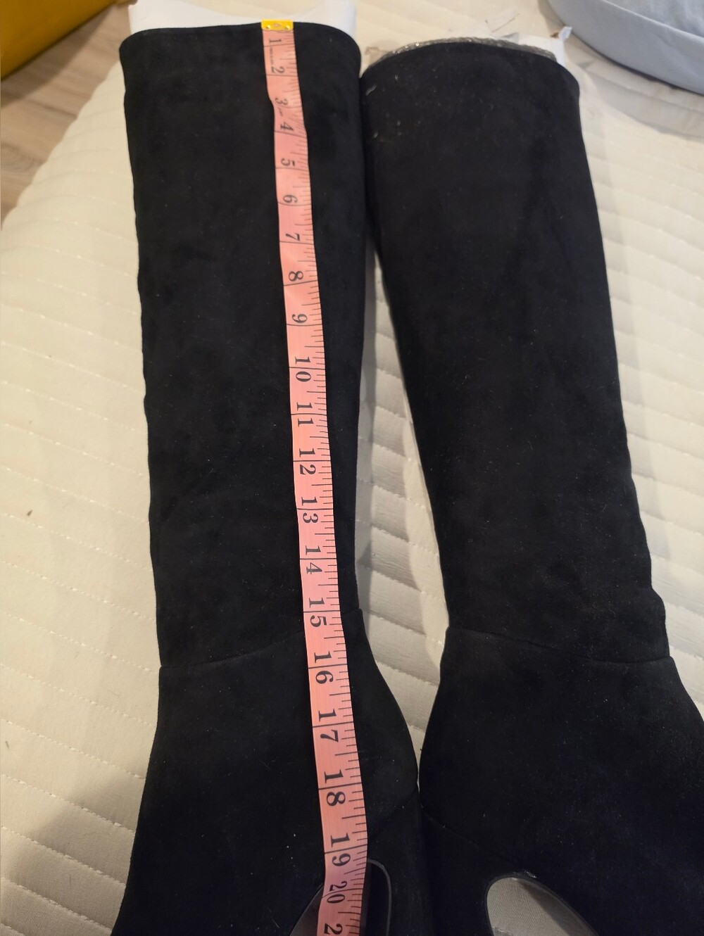 New Aqua Over The Knee Boots - Picture 5 of 6